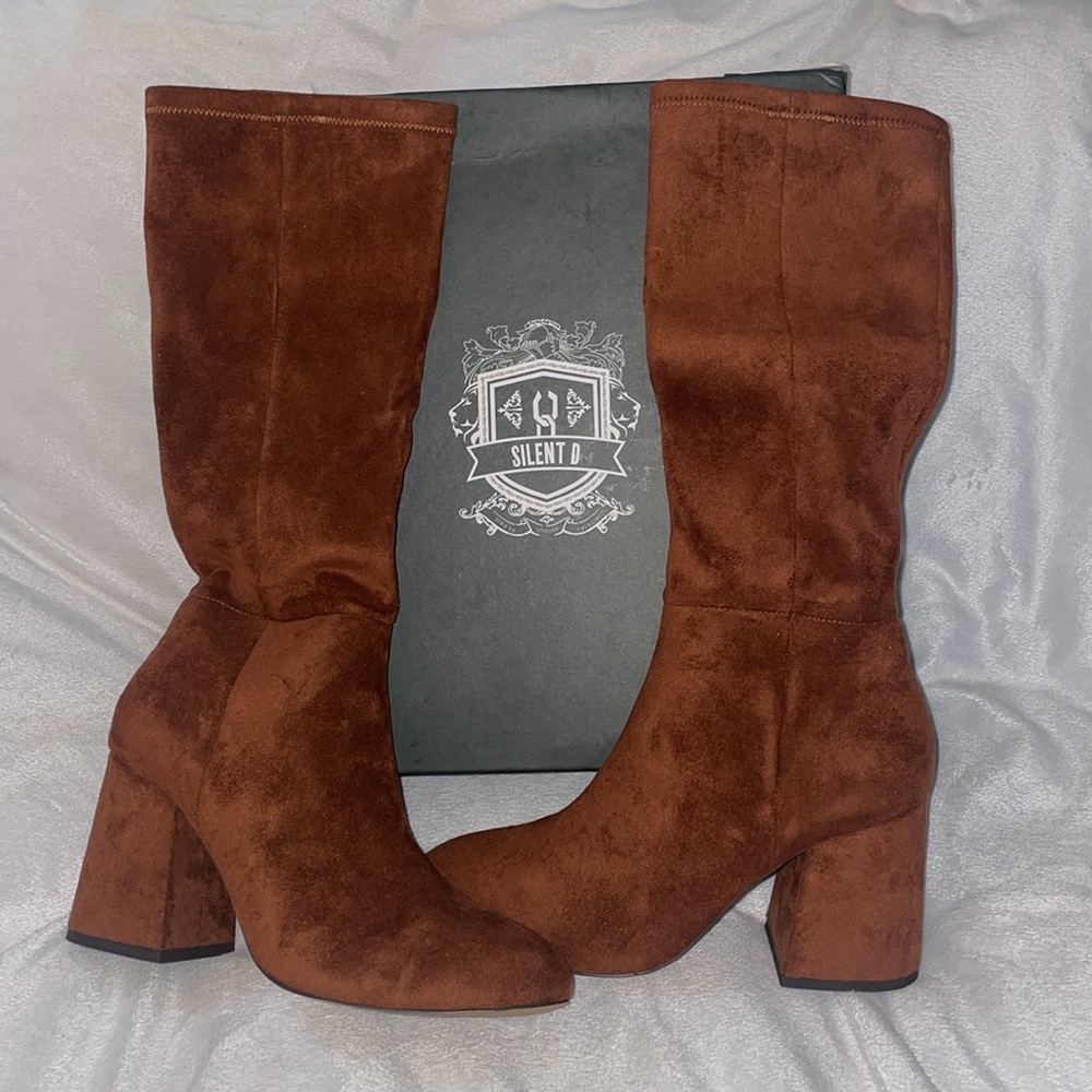 NWT Anthropologie Silent D ROSEMARY Boot in Cedar - Picture 7 of 12